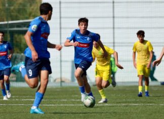 Младшие динамовцы одержали победу над сверстниками из школы-интерната «Кубань»